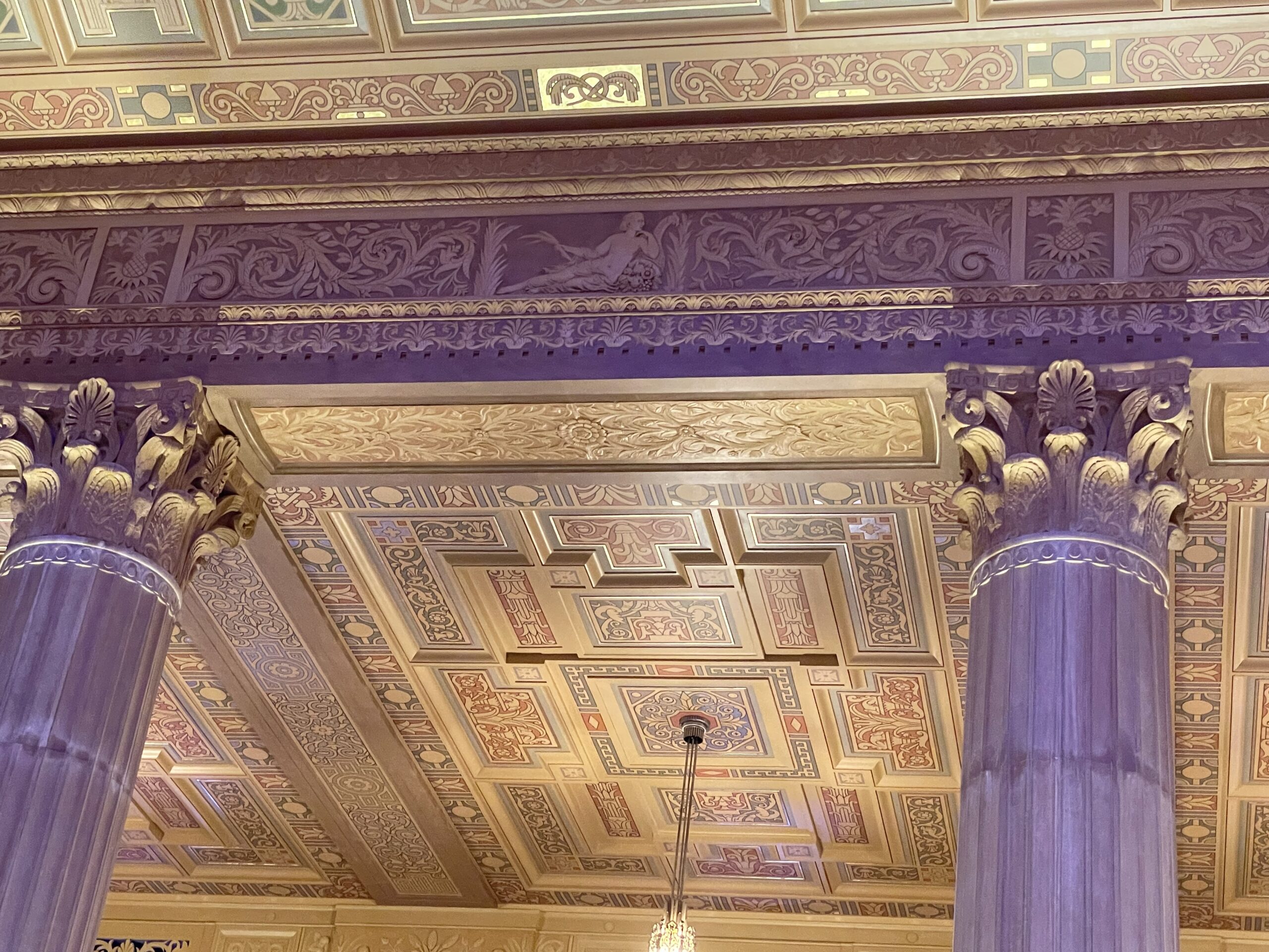 COLUMNS AND CEILING